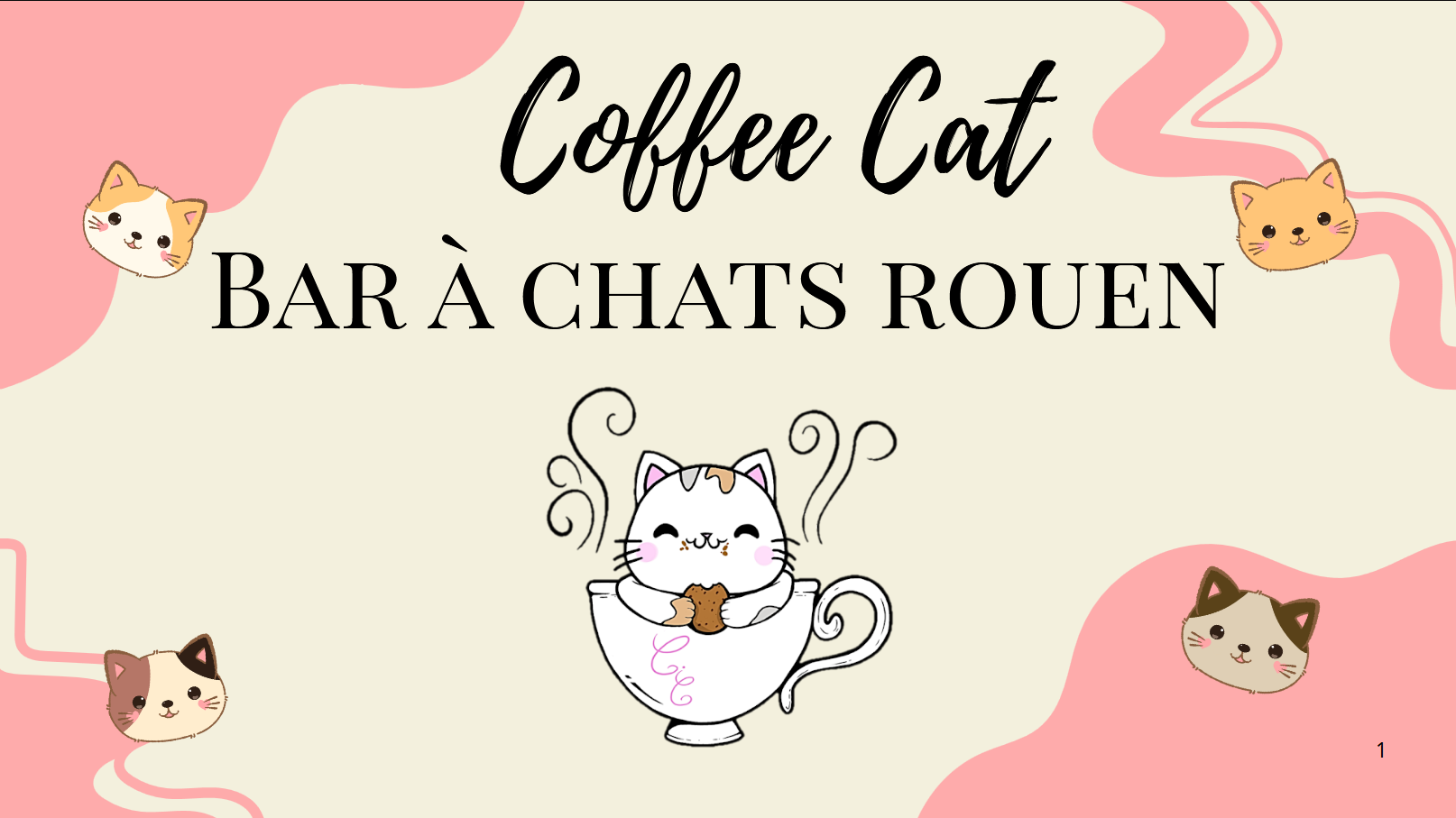 Coffee cat - image
